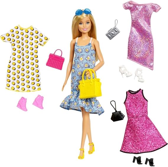 [194735275328] Barbie® Doll & Party Fashions -JCR80
