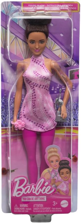 [194735176038] Barbie Ice Skater Doll-HRG37