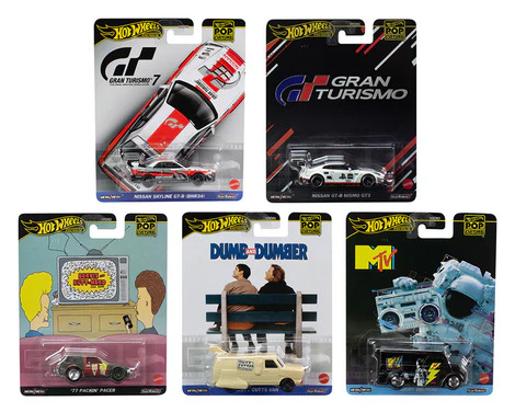 [194735227860] Hot Wheels Premium Pop Culture Asst-HXD63
