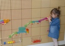 مجموعة كرات حركية جدارية STEM TraX، 63 قطعة - MKS ME25043