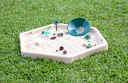 Hexagonal Tuff Tray Tan Coloured-MKS ME32966