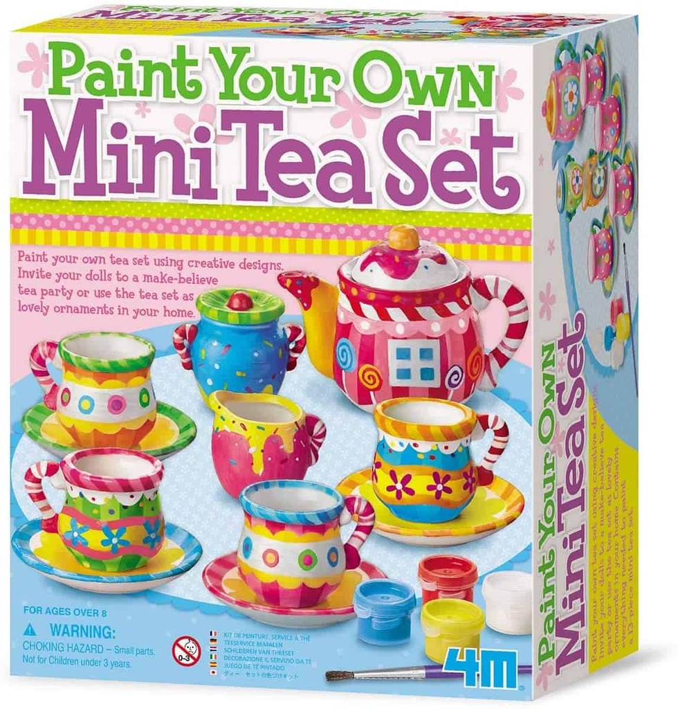 4M Tea Set Painting Kit-00-04541