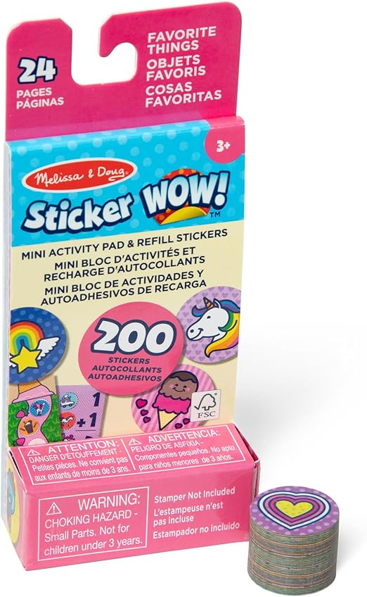 Sticker WOW Mini Activity Pad -MD50296