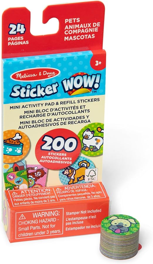 [772502979] Sticker WOW Mini Activity Pad Pets-MD50297
