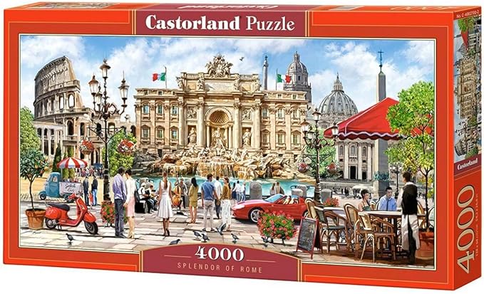 Splendor of Rome Puzzle 4000Pcs-Castor 400270-2