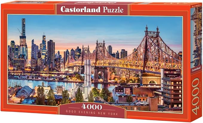 New York Puzzle 4000 Pcs-Castor 400256-2