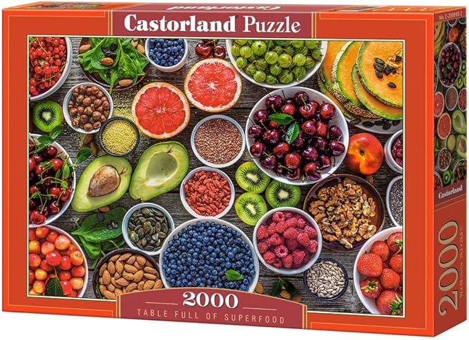 Superfood Puzzle 2000Pcs-Castor 200993-9