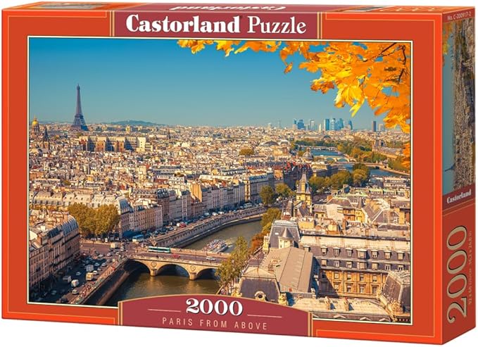 [5904438200917] Paris from Above Puzzle 2000Pcs-Castor 200917-9