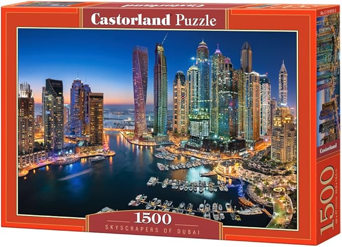 Skyscrapers of Dubai Puzzle 1500Pcs-Castor 151813-4