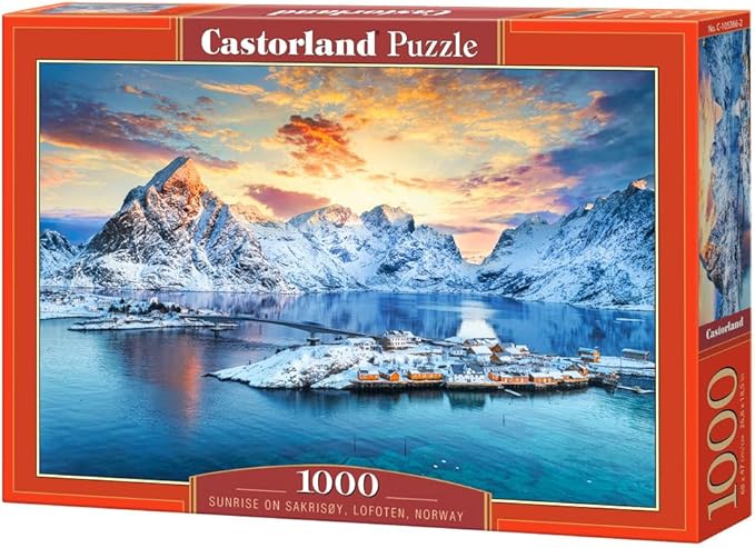 Sakrisoy Norway Puzzle 1000Pcs- Castor 105366-9