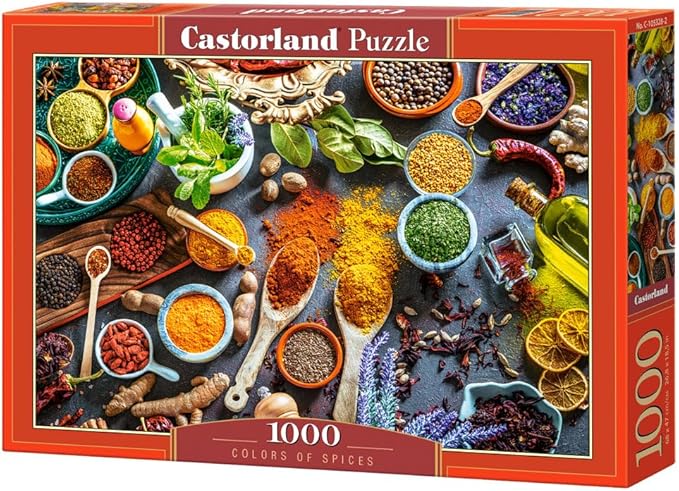[5904438105328] Colors of Spices Puzzle 1000Pcs-Castor 105328-9