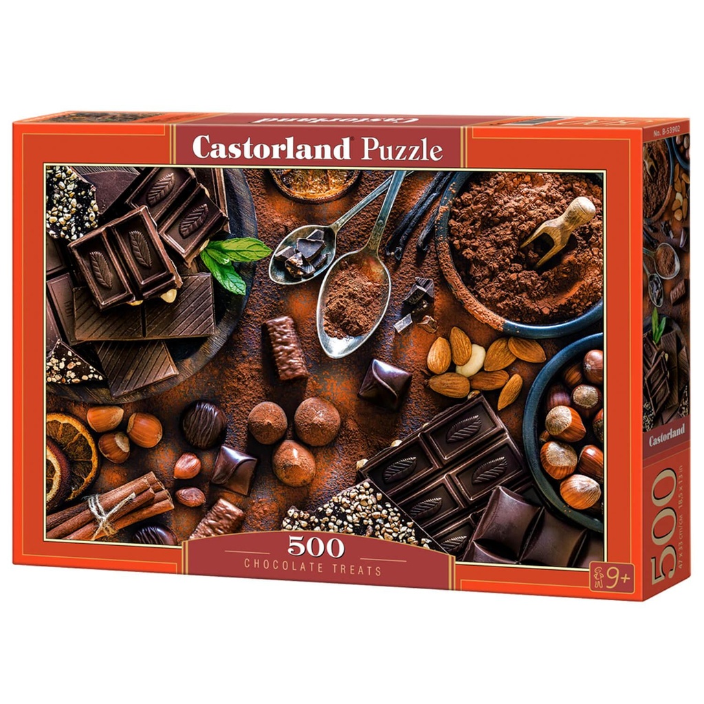 Chocolate Treats Puzzle 500Pcs-Castor B53902-6