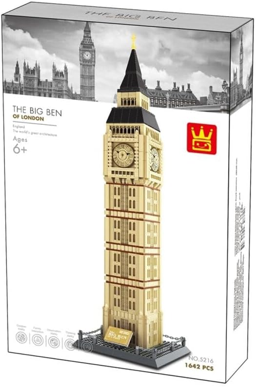 [6975435775158] Big Ben London England - WangToys - 5216