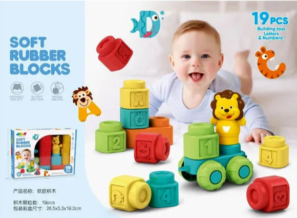 Soft plastic building blocks-6131