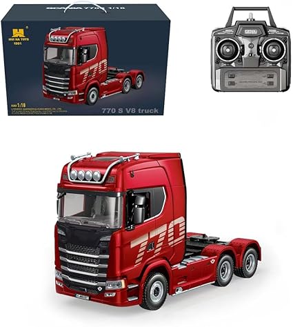 Scania RC Heavy Truck Red-1501R