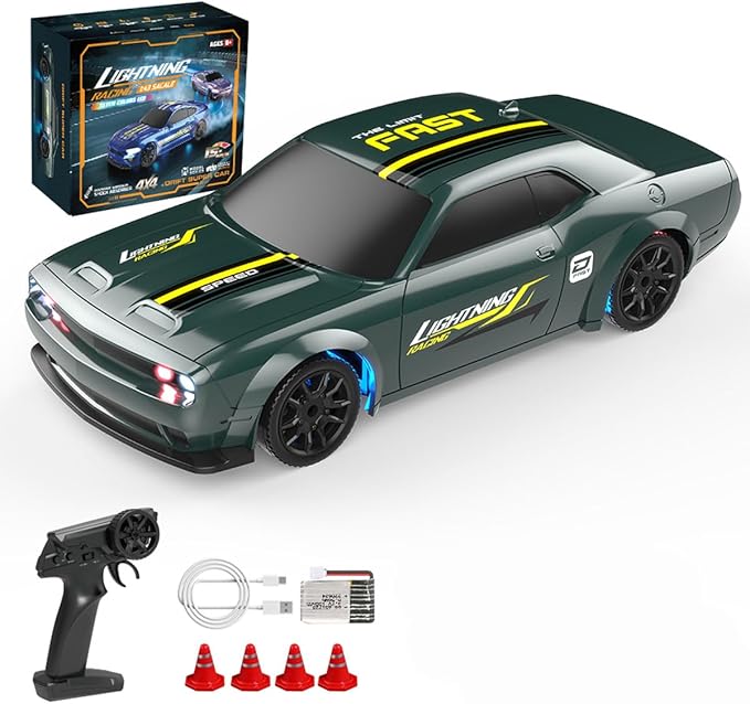 [6992250619528] RC Mini Drift Car Dodge Challenger-8501
