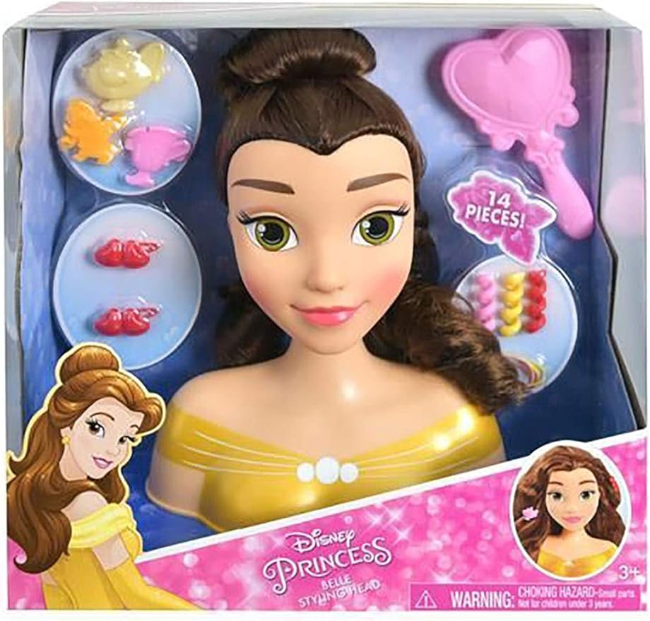 DISNEY PRINCESS MINI STYLING HEAD  BELLE -87571