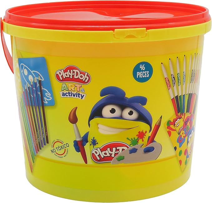 [8426842088310] PLAY DOH 46 PIECES ART SET-GS46