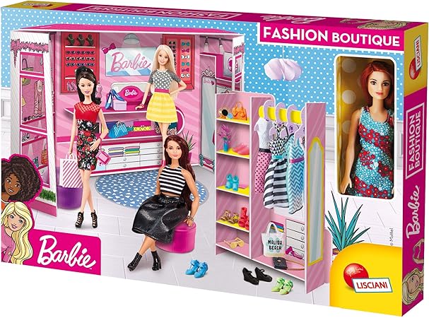 [8008324076918] BARBIE FASHION BOUTIQUE WITH DOLL-76918