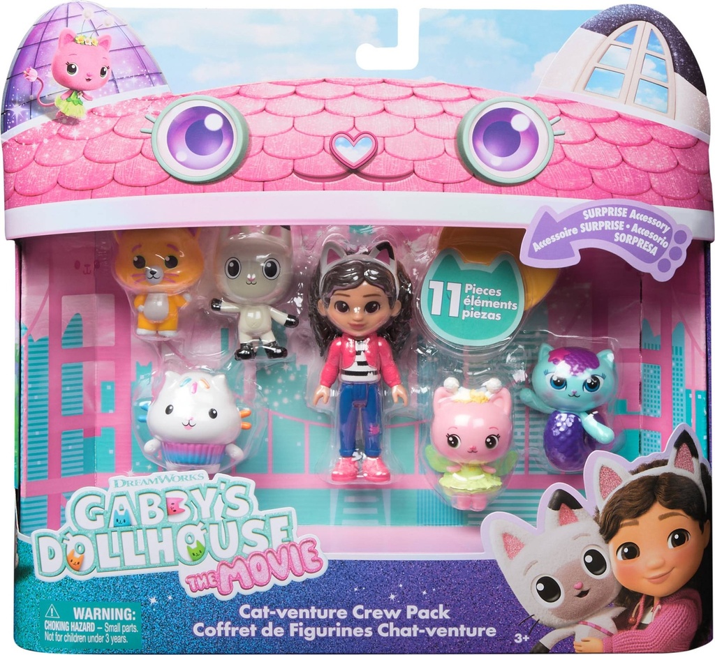 Gabby's DH Movie Cat-Venture Crew Pack-6072633