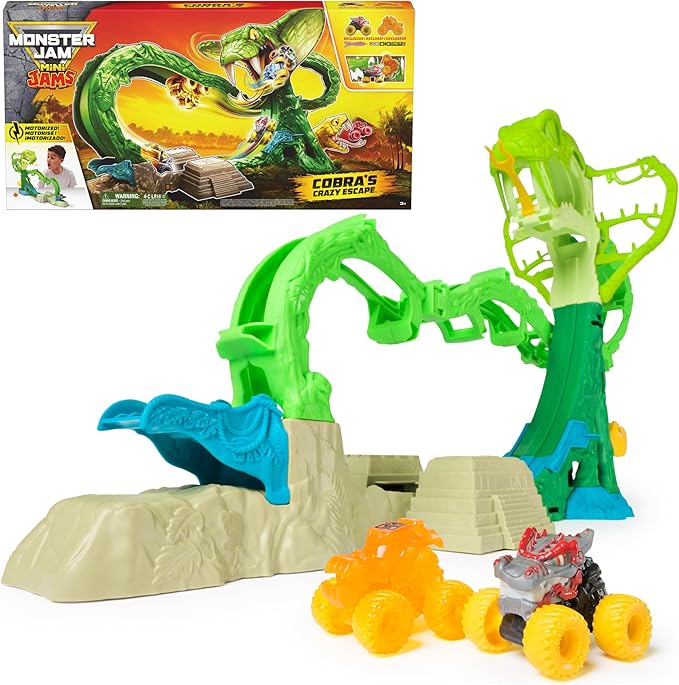 Monster Jam Mini Jams Cobras Crazy Escape-6072595