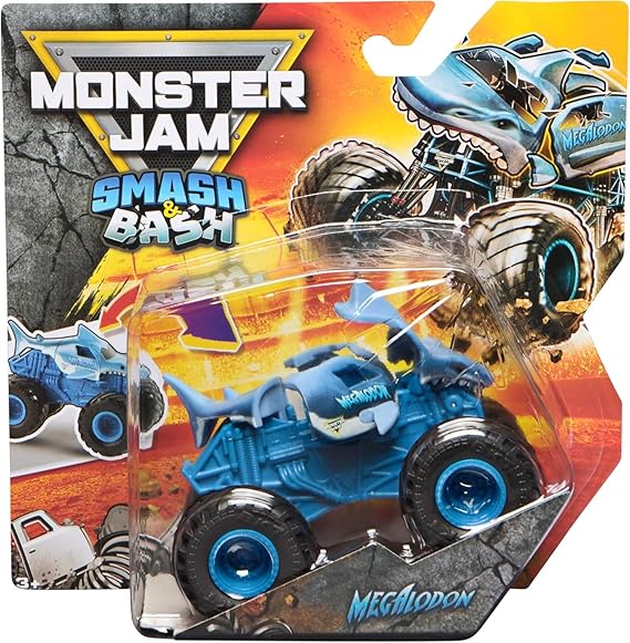 Monster Jam 1:64 Feature Smash & Bash Asst.-681147057210
