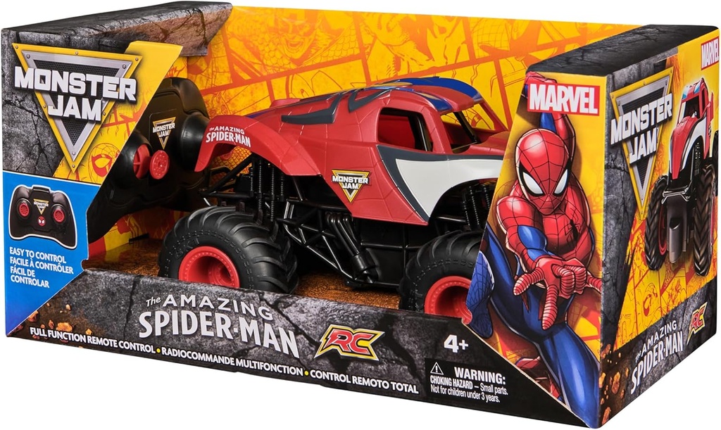 [681147077454] Monster Jam RC 1:24 Spiderman-6073723