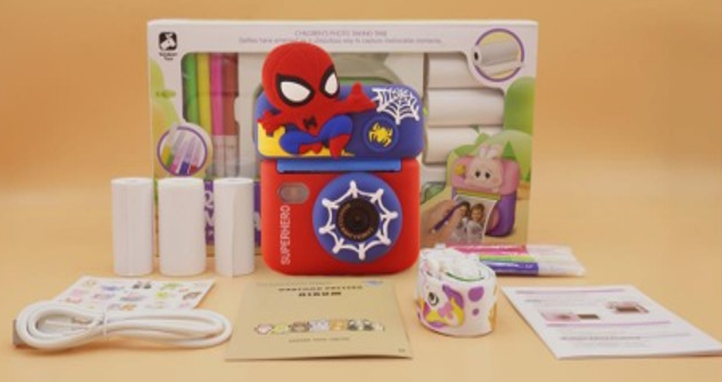 Spider Man Camera W/Printer M12-Z