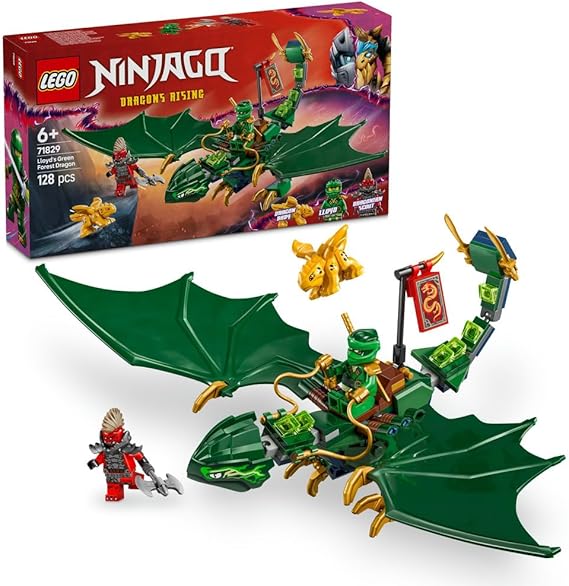[5702017815640] مجموعة تنين الغابة الخضراء من لويدز V29-LEGO 6526900