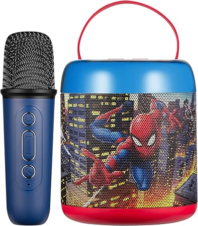 Cylinder Karaoke Machine W/ Bluetooth Mic-2607-SM