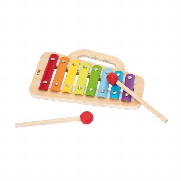[6971608447938] Wooden Xylophone-Viga 44793
