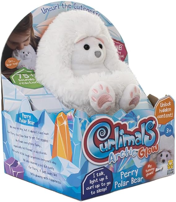 CURLIMALS ARTIC GLOW PERRY POLAR BEAR-3725