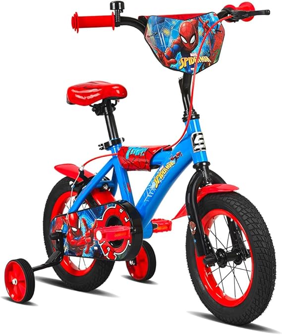 Spartan 12" Amazing Spiderman Bicycle-SP3217