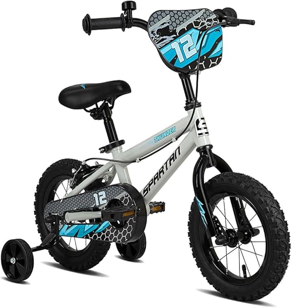 Spartan Thunder 12" Gray Gloss Bicycle -SP3286