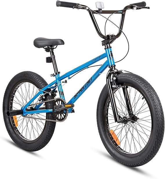 [6290360202082] Spartan 20" ZEPHYR Freestlye Blue Gloss Bicycle -SP3295