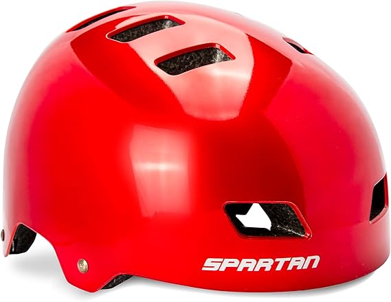 Spartan Jr Skate Helmet - Satin Red
S/M-SP9088