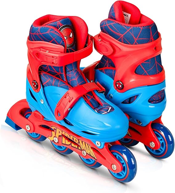Spartan Spiderman 2in1 Skates 
XS 27-30-SP1027