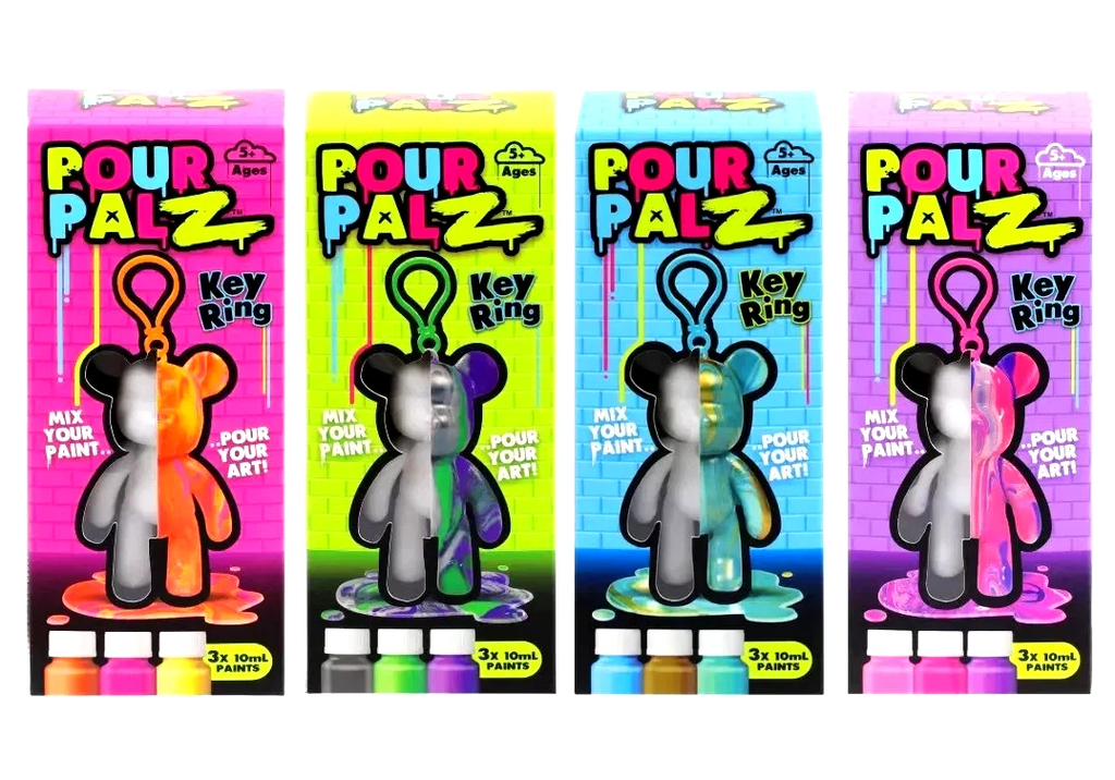 Pour Palz W2 Mini Bear w keychain -GS-G66341