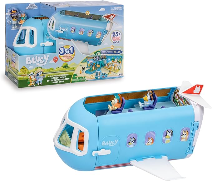 BLUEY S11 3 in 1 AIRPLANE SET-17670