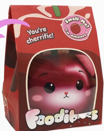 Foodibles Series Scented Plushies  Cherry Mouse-2749