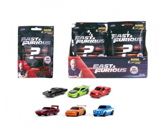 Fast & Furious Blind Pack Nano Cars-253201008