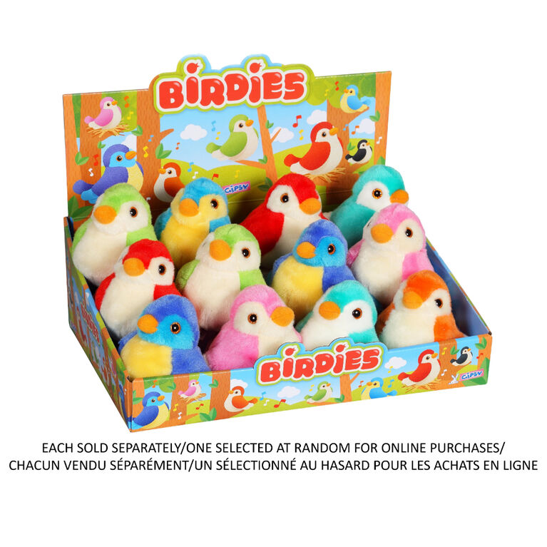 [3268060557835] BIRDIES WITH SOUND 14 CM-55783