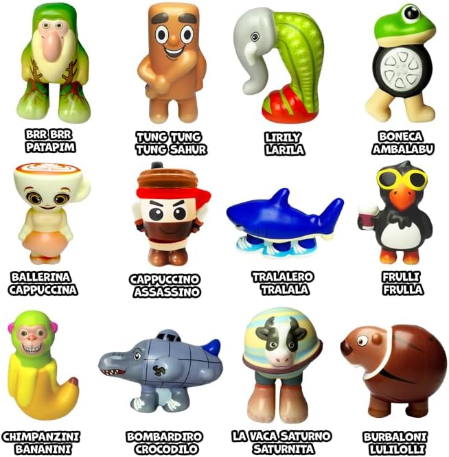 Italian Brainrot PuffUps Asst-2506004