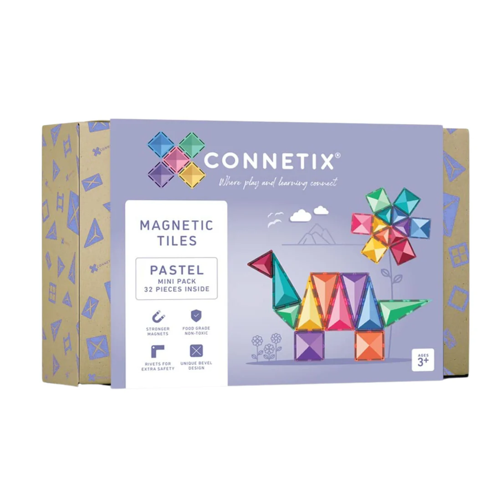 Connetix Pastel Mini Pack 32 pc-CT-P-00032-MI