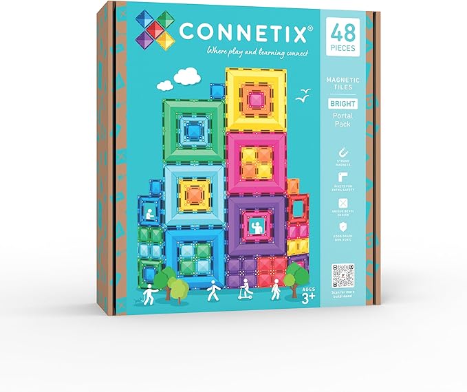 Connetix Bright Portal Pack 48 pc-CT-B-00048-PP