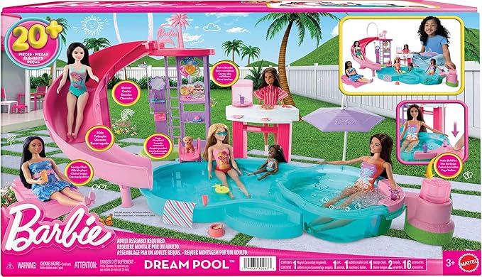 [194735302673] Barbie Dream Pool Playset-JFP01