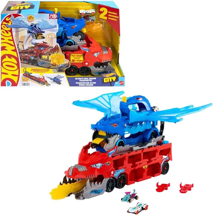 Hot Wheels City  Dragon Hauler-JBM72