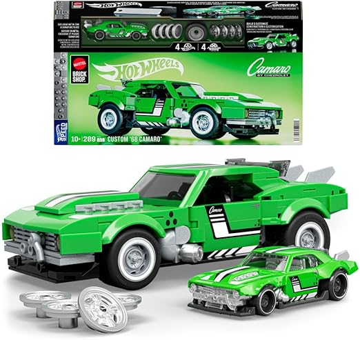 Mattel Brick Shop Speed Camaro -JFT16