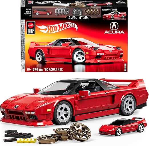 Mattel Brick Shop Acura NSX-JFT17