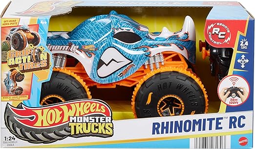 Hot Wheels Monster Trucks R/C ​1:24 Rhinomite-JBK11